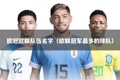 欧冠欧联队伍名字（欧联冠军最多的球队）